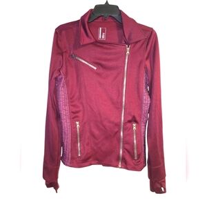 Mondetta Running Jacket with thumb holes,  Size Medium, Stretchy, Activewear